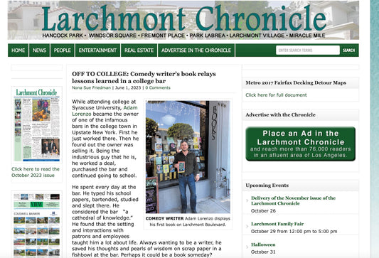 Chevalier's, L.A.'s Oldest Independent Bookstore, Est. 1940 — Carries "All I Need To Know I Learned From My College Bar"