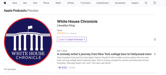 TV-movie writer Adam Lorenzo: White House Chronicles