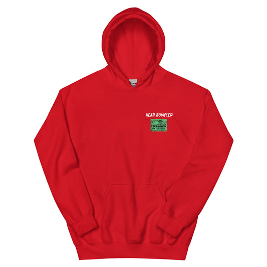 Best men's red sweatshirt graphic hoodie with warm pouch