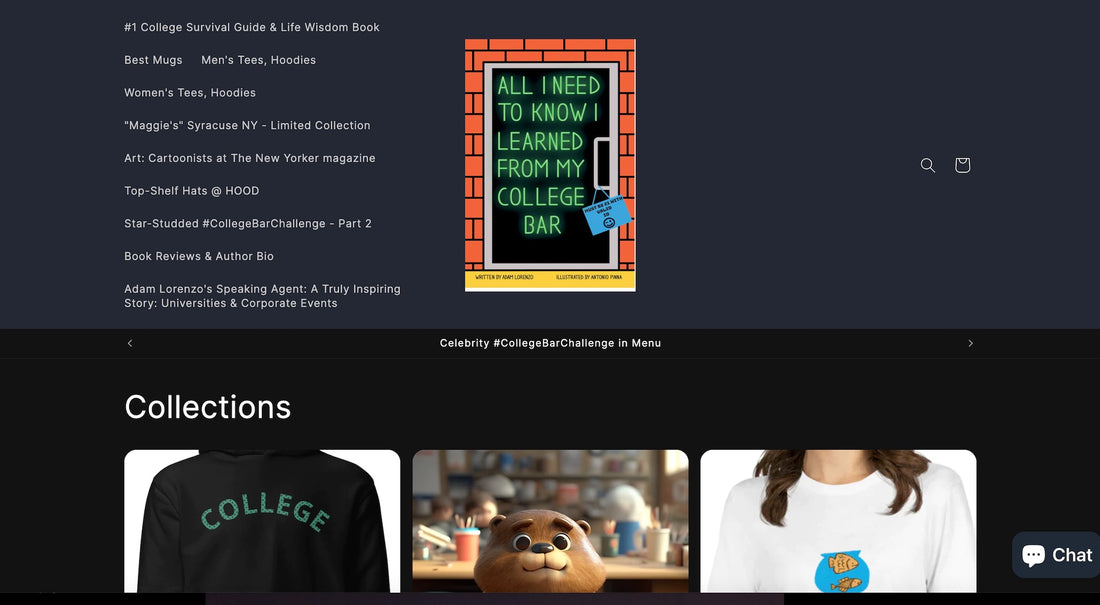 Perfect Holiday Gifts For Your College Student: CollegeBarBook.com