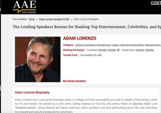 Adam Lorenzo: The Most Inspiring Speaker