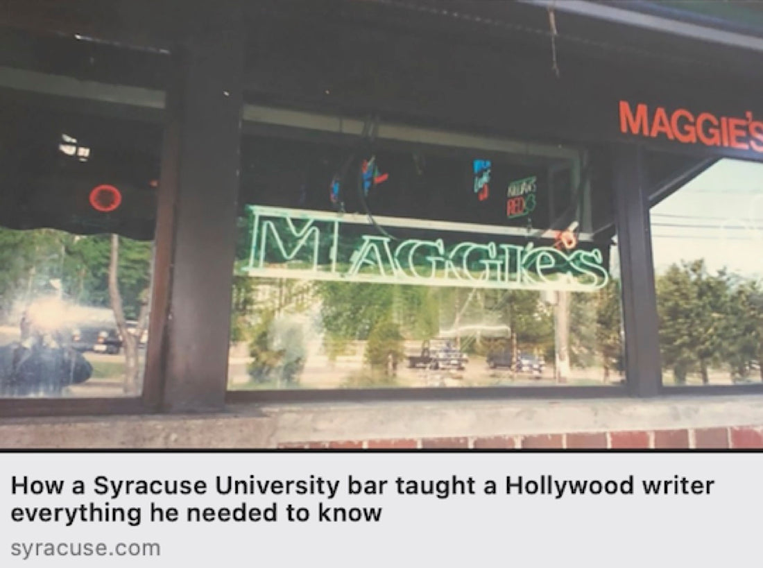 A Syracuse University Bar Taught a Hollywood Writer Everything He Needs To Know...