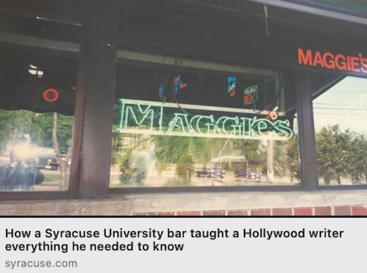 A Syracuse University Bar Taught a Hollywood Writer Everything He Needs To Know...