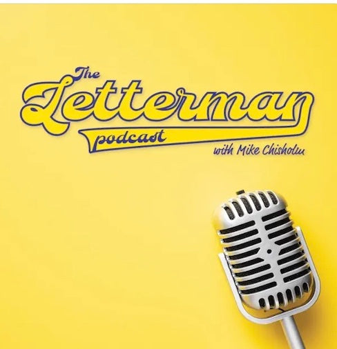 Comedy Writer: Adam Lorenzo, Guests on The Letterman Podcast with Mike Chisholm (audio-visual).