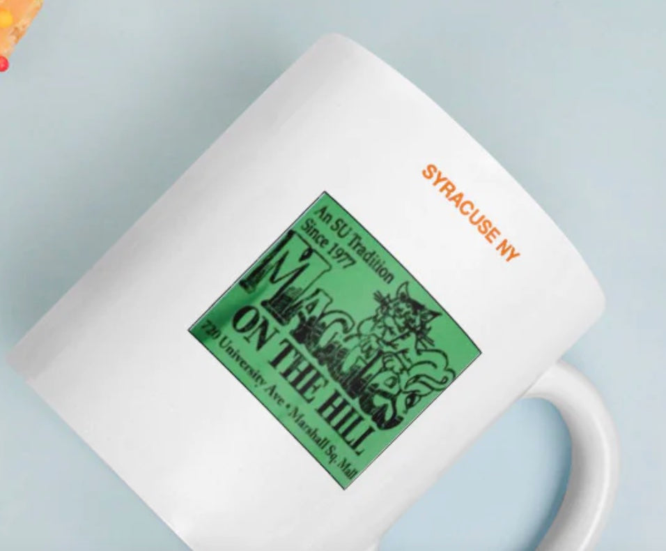 Maggie's on the Hill - Syracuse NY - Special Edition Mug at Collegebarbook.com