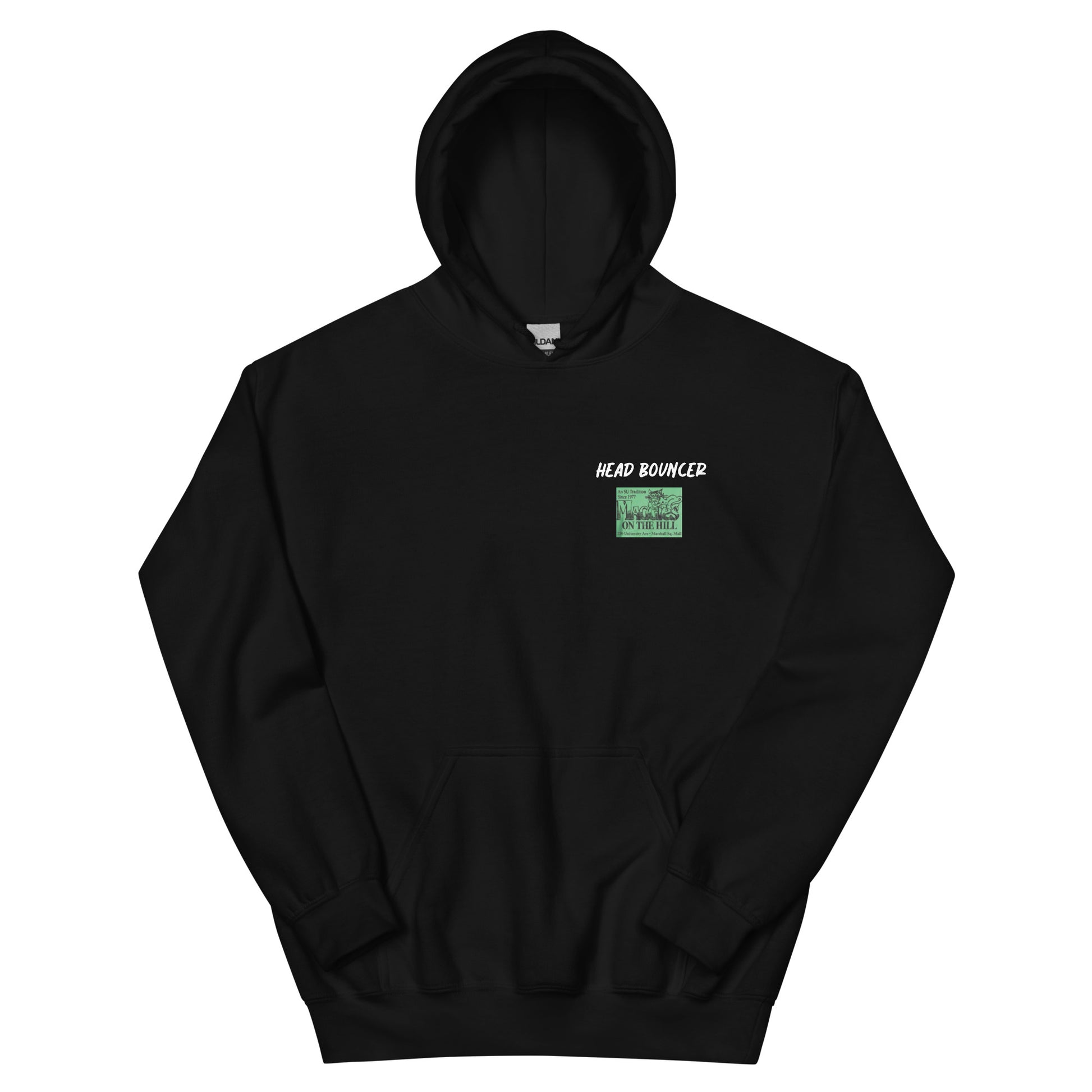 Best men's black sweatshirt graphic hoodie with warm pouch