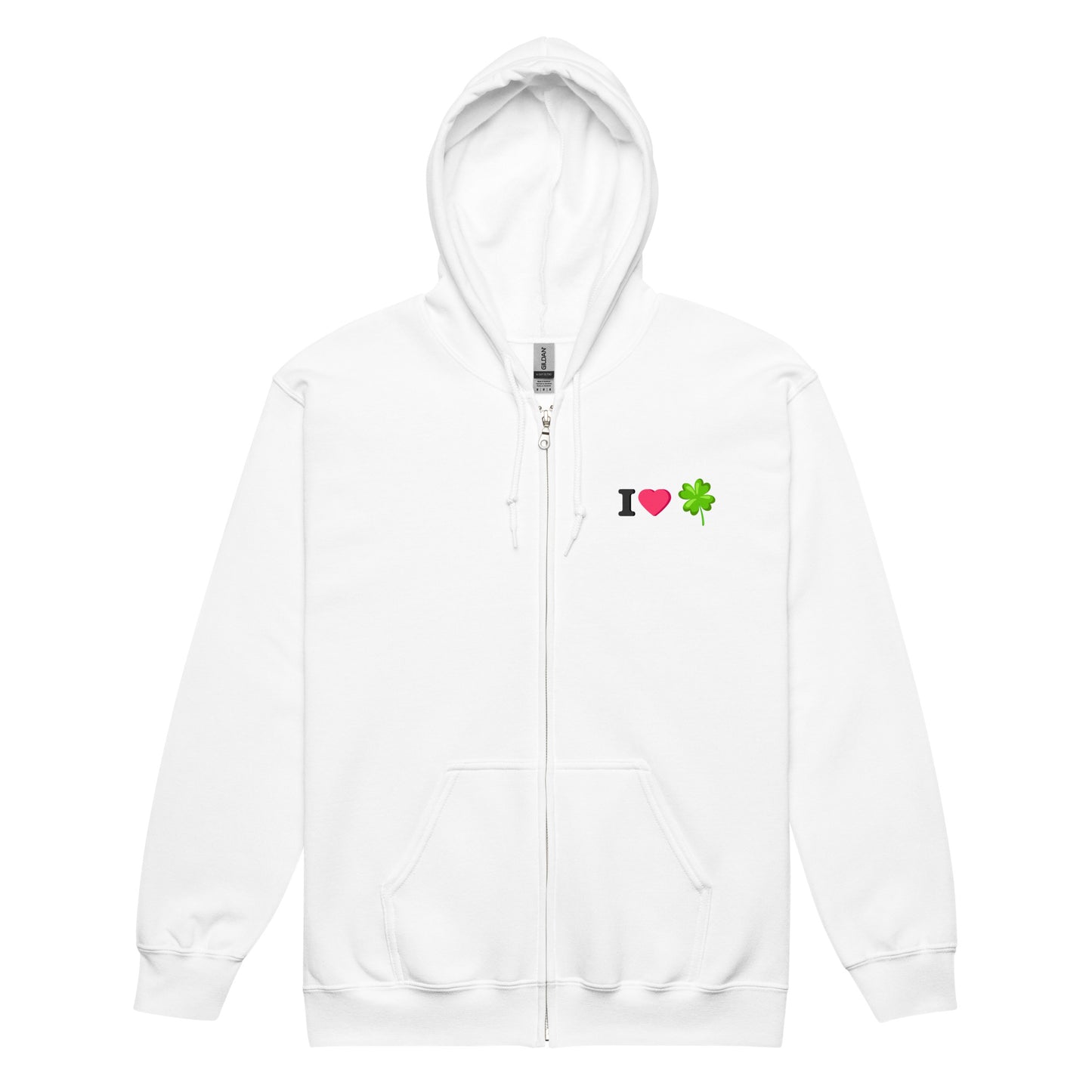 Lucky Graphic Hoodie: "I love luck."  The best warm hoodie. 